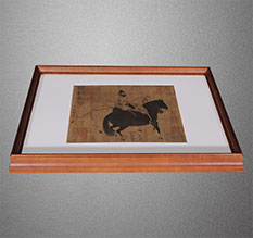 天水书画装裱配框服务案例